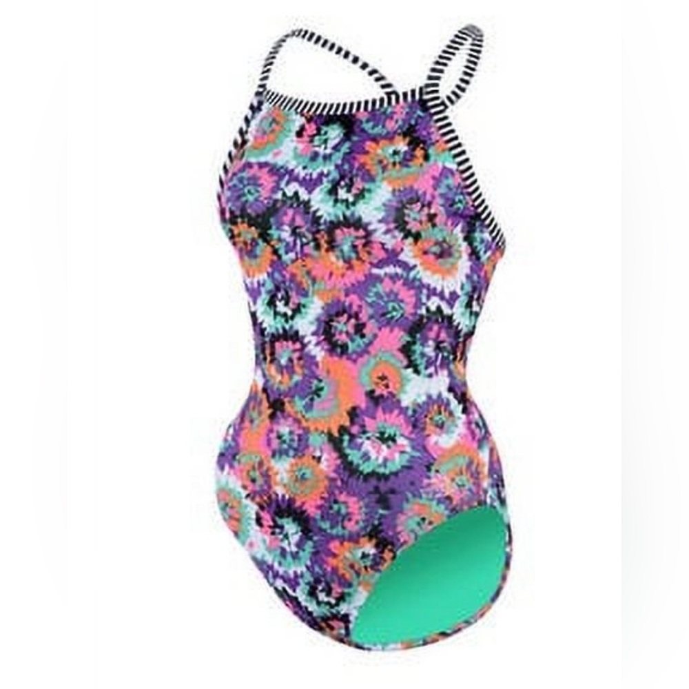 Women’s Dolfin Uglies‎ One Piece Swimsuit Size 30 Cosmo Pattern